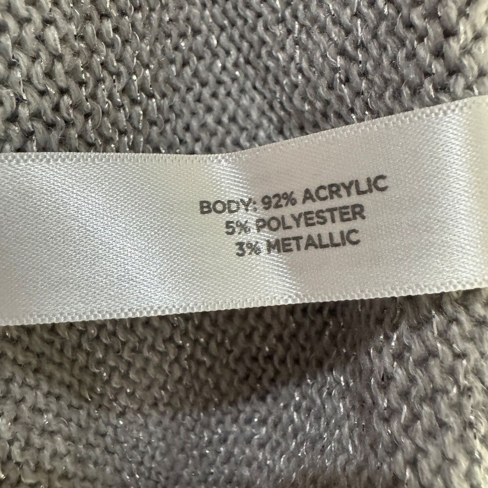 P.S. Aeropostale Lightweight Cardigan Girl's Size L (14) Light Gray NWT - Picture 9 of 9